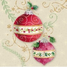 Felicitare de Craciun – Lux 15x15