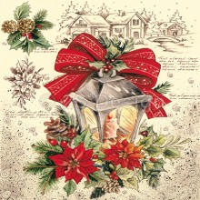 Felicitare de Craciun – Lux 15x15-(18C-08)